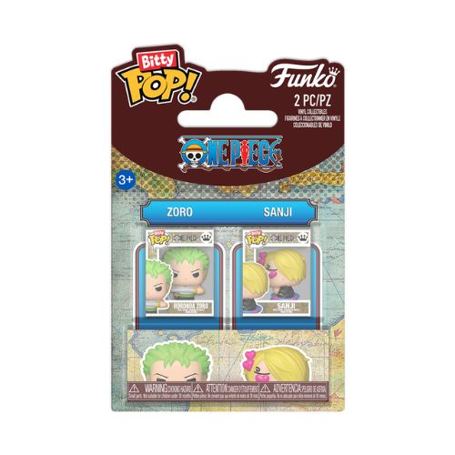 Bitty Pop! 2 Packs One Piece  Zoro & Sanji